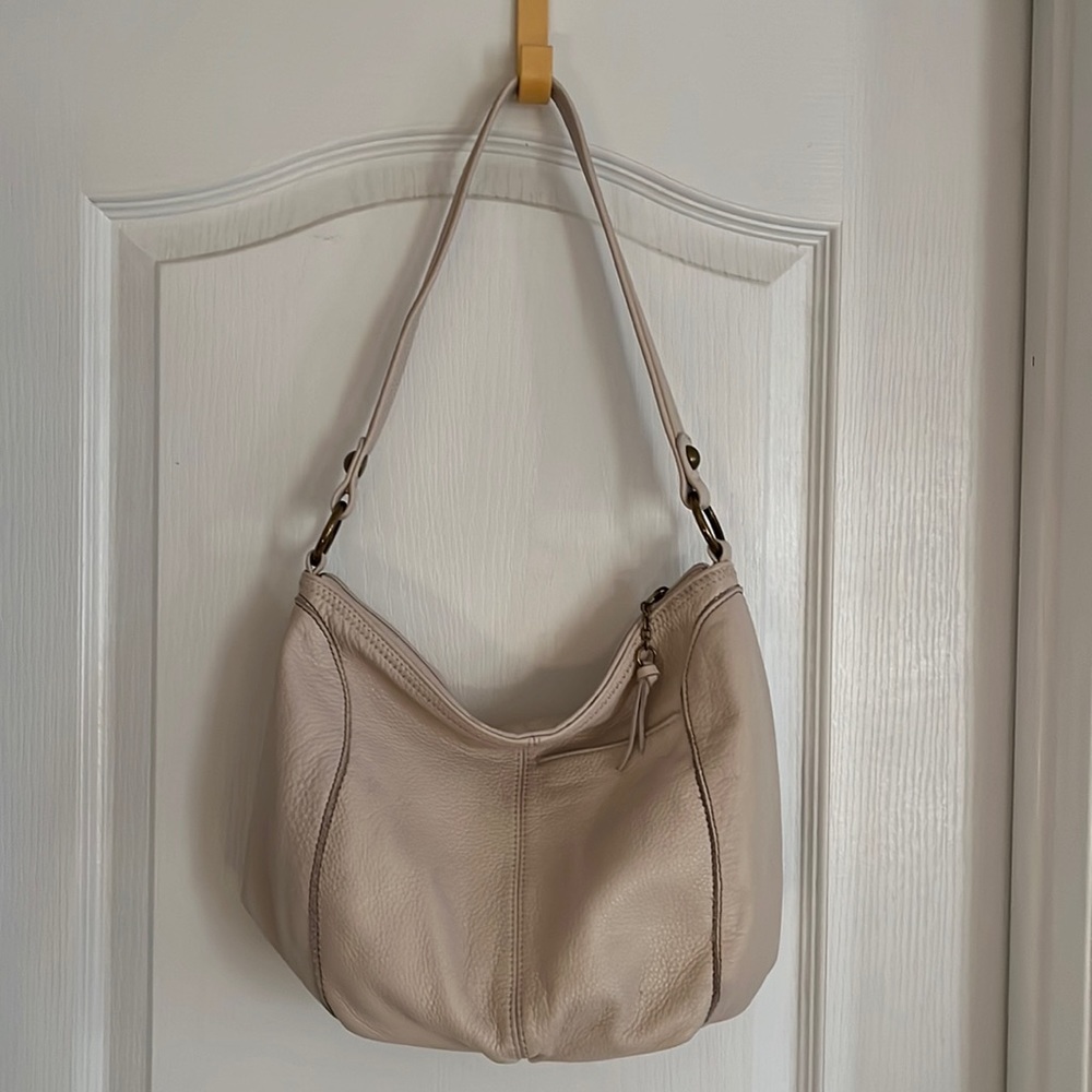 The Sak sold out hobo soft leather cream bag